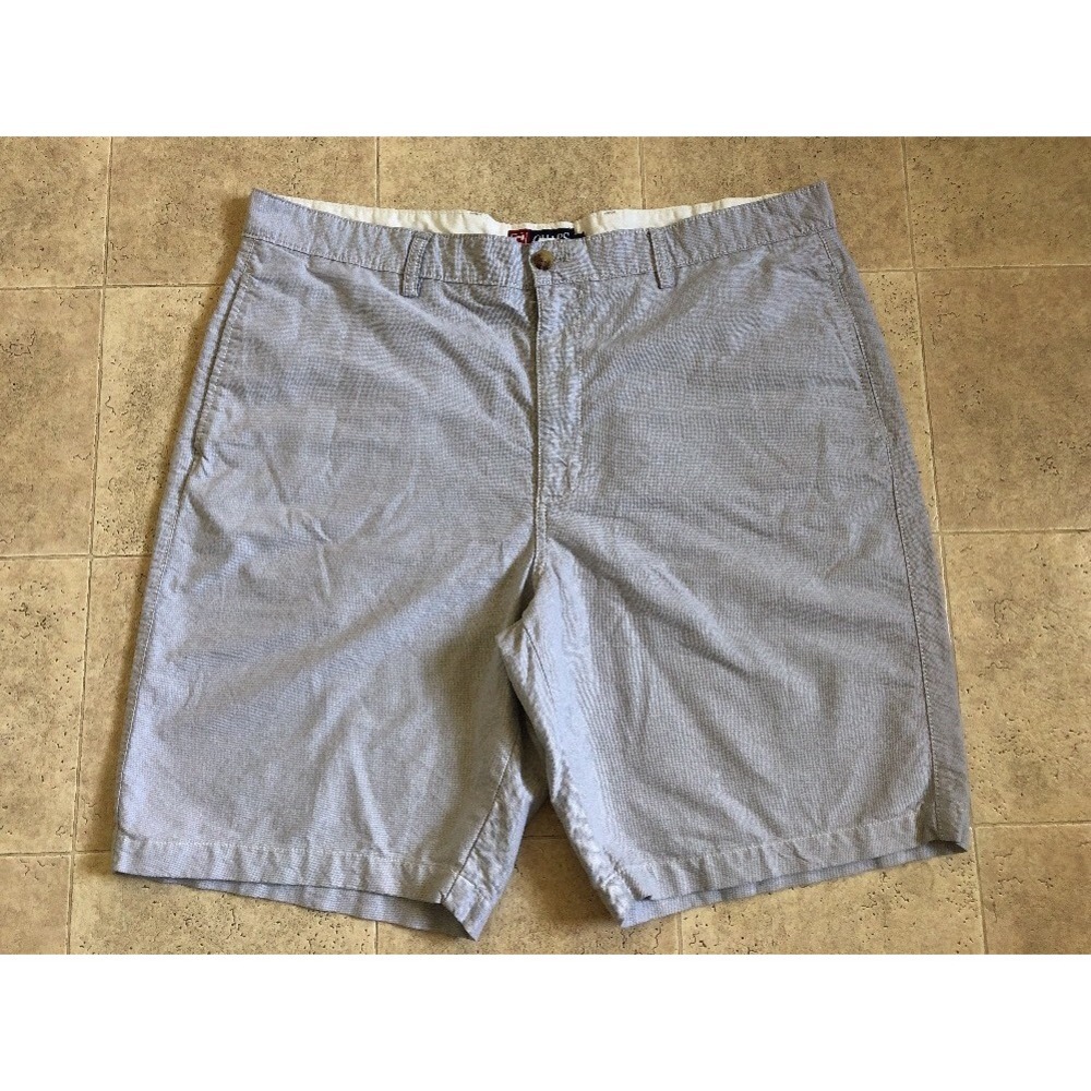 Chaps Mens Shorts Sz 40 Cotton Pale Blue Chinos